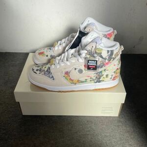 size 27cm Supreme Nike SB Dunk High Rammellzee FD8779-100