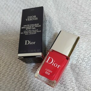 [ не использовался ]DIOR Dior veruni ногти эмаль 10ml659 LUCKY 1122-D2-SA4