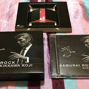 吉川晃司 SAMURAI ROCK 初回限定盤 CD + DVD + 未使用グッズ(SAMURAI ROCKオリジナル"サバイバル・コール")の画像1