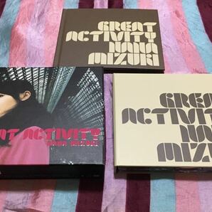 水樹奈々 GREAT ACTIVITY 2007年限定製造盤 CD ＋ DVDの画像1