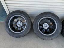 中古タイヤ スタッドレスタイヤ ホイールセット 4本セット 215/65R16 　 SIBILLA NEXT Z7 16x6.5 53 114.3-5穴 ダンロップ WINTER MAXX_画像5