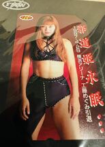 未開封　工藤めぐみ　テレホンカード　テレカ 女子プロレス　FMW 横浜アリーナ　引退_画像3