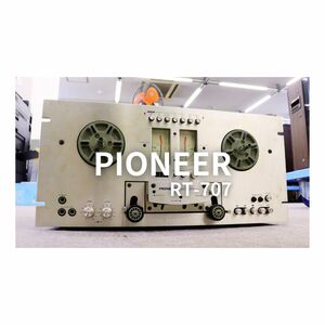 【現状品】PIONEER RT-707 4トラック2チャンネルステレオテープデッキ 050FZB451