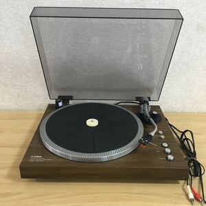 YAMAHA ヤマハ YP-D3 ターンテーブル レコードプレーヤー レコードプレイヤー オーディオ機器 カートリッジ CG-6600 ジャンク品 11 ス 4519