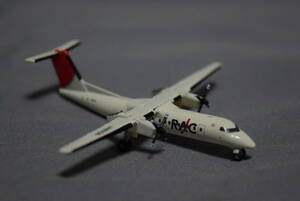 ■珍品1/400 ボンバルディアDHC-8-Q300琉球エアコミューターRAC 太陽のアーク【検】RYUKYU AIR COMMUTER 国内線 ドラゴン ジェミニ ヘルパ