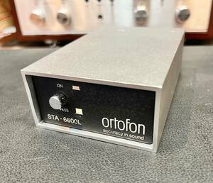 ortofon オルトフォン STA-6600L MC昇圧トランス 難あり