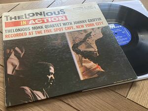 【準オリジナル MONO】爆音 Thelonious Monk - Thelonious In Action セロニアス・モンク - イン・アクション Johnny Griffin RIVERSIDE