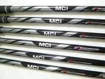 貴重なレフティ!!! ◆◆ 良品 キャロウェイ APEX FORGED 2021 MCI BLACK 80S ◆◆ 5#-Pw 6本セット_画像1