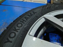 18年製 ヨコハマ アイスガード iG60 185/55R16 ユーロスピードG10 16x6.0 4H100+43 4本アルミタイヤセット スイフト アクア フィット_画像8