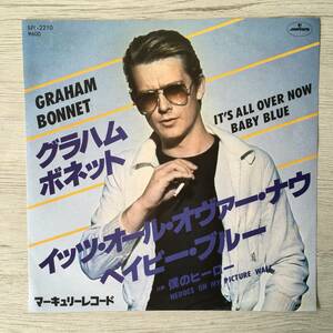 GRAHAM BONNET IT’S ALL OVER NOW,BABY BLUE PROMO