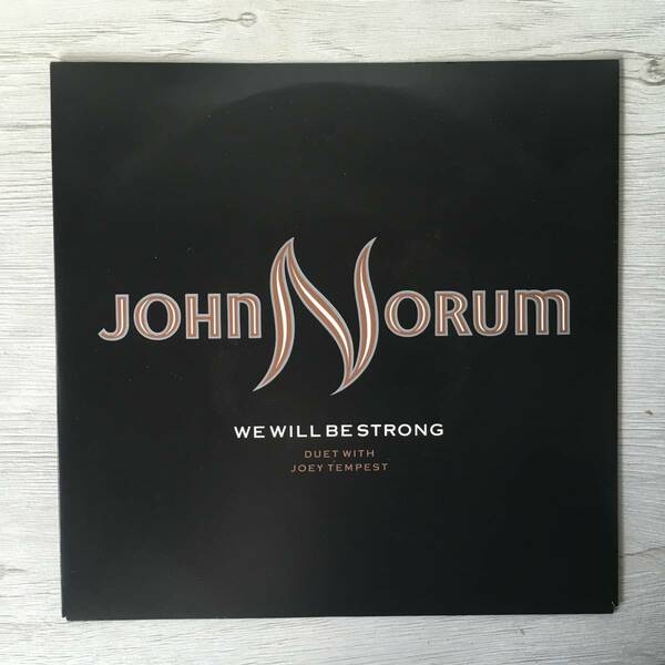 JOHN NORUM WE WILL BE STRONG オランダ盤　