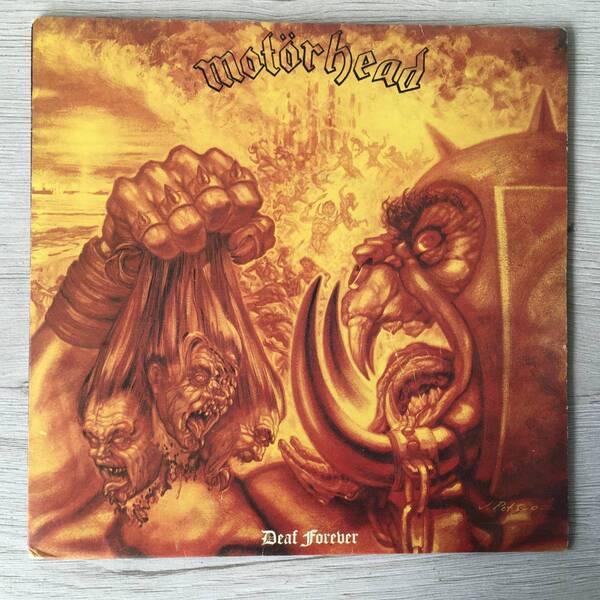 MOTORHEAD DEAF FOREVER スペイン盤