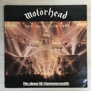 MOTORHEAD NO SLEEP ’TIL HAMMERSMITH オーストラリア盤
