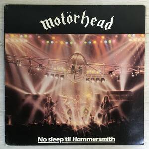 MOTORHEAD NO SLEEP ’TIL HAMMERSMITH ブラジル盤