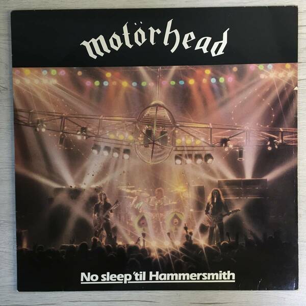 MOTORHEAD NO SLEEP ’TIL HAMMERSMITH UK盤