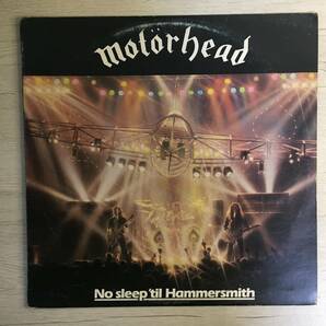 MOTORHEAD NO SLEEP ’TIL HAMMERSMITH ユーゴスラビア盤