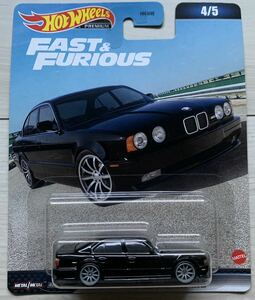 箱発送　★　ホットウィール　ワイルドスピード　★　1991 BMW M5　★　1/64　ミニカー　★　Hot Wheels　FAST & FURIOUS　ビーエム 