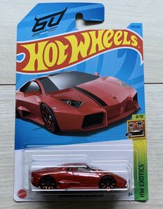 箱発送　★　ホットウィール　ベーシック　ランボルギーニ レヴェントン　★　1/64 ミニカー　★　Hot Wheels　★　LAMBORGHINI REVENTN