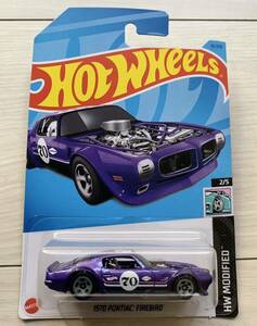 箱発送　★　ホットウィール　ベーシック　1970 ポンティアック ファイアーバード　★　1/64 ミニカー　★　PONTIAC FIREBIRD Hot Wheels