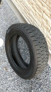 中古スタッドレスタイヤ DUNLOP ダンロップウィンターマックス WM01 185/60R15 18年製 1本 アクア等 手渡し可能