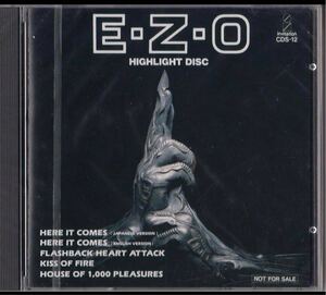 EZO /Highlight Disc 1987’ #フラットバッカー/スラッシュメタル/パンク/ハードロック★未開封CD☆Promotional Copy★Collector's Item