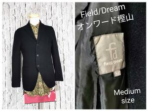 ★送料無料★ オンワード樫山 Field/Dream ジャケット フィールド/ドリーム ウールジャケット Medium