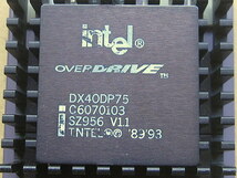 Intel　OVERDRIVE DX4ODP75 SZ956 V1.1　Socket2/3用 09991114TAN_画像4