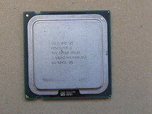 LGA775 Pentium D 945 3.40GHZ/4M/800 0300/41114TAN _画像1