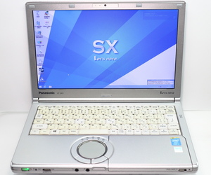 Panasonic Let’s note SX3 CF-SX3SDHCS/Core i5-4200U vPro/8GBメモリ/HDD500GB/DVD不調/12.1TFT HD+/Windows8.1 Pro 64bit 難有 #1124