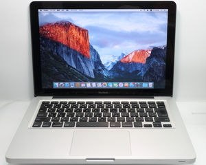 Apple MacBook A1278 (13-inch, Late2008 Aluminum)/Core2Duo 2.4GHz/4GBメモリ/HDD500GB/バッテリー正常/OS X El Capitan 10.11.6 #1102