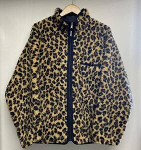 【WACKO MARIA ワコマリア】23FW-WMO-OD06 REVERSIBLE LEOPARD BOA JACKET フリースジャケット M リバーシブル レオパード 2311oki