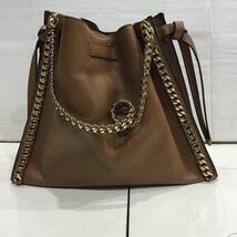 【MICHAEL KORS マイケルコース 】30S1G4ME3L ショルダーバッグ MINA チェーンショルダー トート ラージ ブラウン 2311oki_画像2