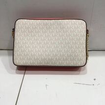 【MICHAELKORS マイケルコース】35f8gttc3b ショルダーバック ピンク レザー 総柄 2311oki_画像2