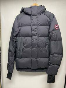 [CANADA GOOSE Canada Goose ]5076M down jacket S nylon gray plain rib length .2310oki