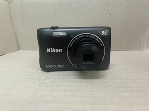 N701/ジャンク品 Nikon ニコン COOLPIX S3700 コンパクトデジカメ