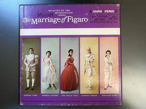 米RCAオリジナル盤　ラインスドルフ/デラ・カーザ/ウィーン・フィル　「モーツァルト/歌劇《フィガロの結婚》全曲」