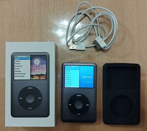 iPod classic Apple アイポッド アップル クラシック 160GB A1238 ワンオーナー ブラック 中古