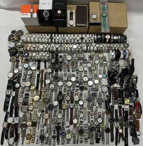 腕時計 250個 本 大量セット SEIKO CITIZEN CYMA CASIO Marc Jacobs MIKIMOTO AUREOLE DIESEL FOSSIL GUESS 等 その他 まとめ 1スタ A31 