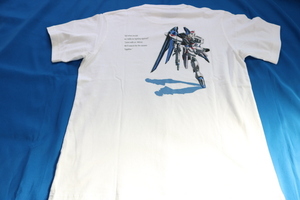 ガンダム　Tシャツ 白　FREEDOM　GUNDAM　メンズ L　ユニクロ　新品 未使用 