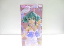 フィギュア祭 ② 初音ミク BiCute Bunnies Figure 白うさぎ ラベンダーver. FuRyu フリュー アミューズメント 景品 未開封_画像1