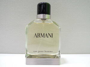 ブランド祭 香水 アルマーニ プールオム EAU DE TOILETTE 100ml ARMANI 38L301 フランス製 使用品 詳細は画像でご確認下さい