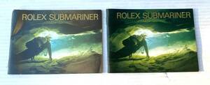 ★☆純正 ROLEX SUBMARINER ロレックス サブマリーナ 冊子 まとめて 2点セット 1993年 1994年 カタログ 小冊子 booklet☆★