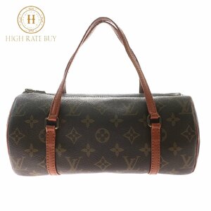 1円スタート LOUIS VUITTON ルイヴィトン パピヨン26 旧型 M51366 TH8901 モノグラム ハンドバッグ ミニボストン 筒型 ブラウン レディース