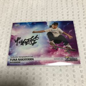 BBM 2023 Infinity INFINITY skateboard Nakayama maple . autograph autograph card 85 sheets limitation 71