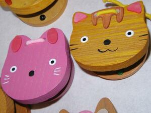  tree ground toy [ wooden animal castanet (1tsu)]