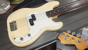 フェンダージャパン プレシジションベース Fender Japan Eシリアル フジゲン　HC付き