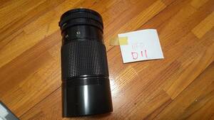 CANON ZOOM LENS FD(NFD) 70-150mm 1:4.5 CANON LENS MADE IN JAPAN　フィルム一眼レンズ　キヤノン レンズ内にカビ、ホコリあり中古