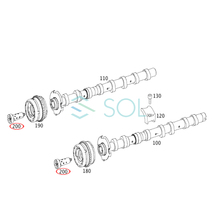 ベンツ W166 X166 カムシャフト アジャスターコントロールバルブ ML350 ML63 GLE43 GLE63 GL550 GL63 GLS550 GLS63 2760500278_画像2