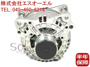 VW ジェッタ3(1K2) パサート(3C2 3C5 362 365) パサートCC(357) ポロ(6R 6C) オルタネーター 12V 140A コア返却不要 06F903023F