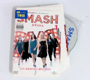 Ξ●1009●【中古全8巻セット】●シーズン1∞SMASH/日本語吹替有/キャサリン・マクフィー メーガン・ヒルティ アンジェリカ・